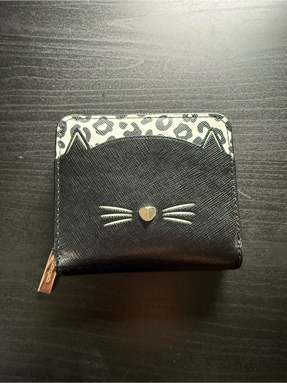 Kate Spade Meow Small Zip Wallet